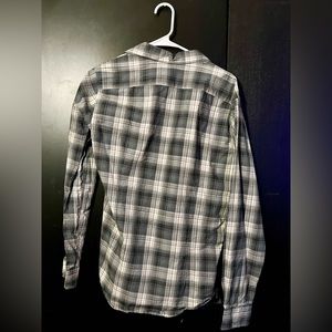 John Varvatos L/S flannel plaid shirt S